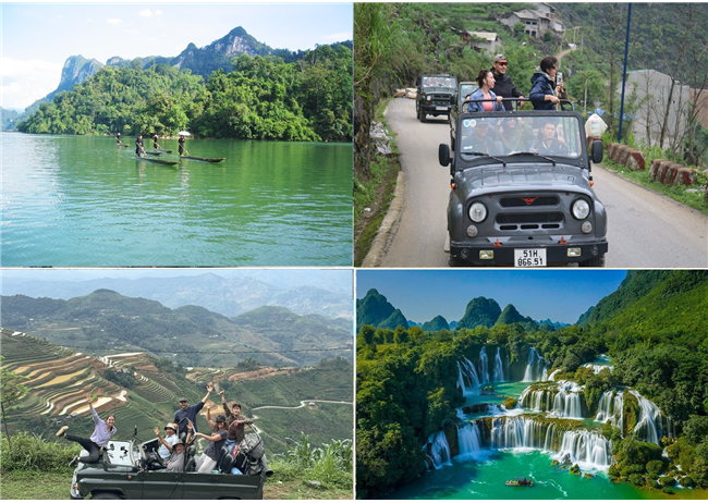 Jeep Tour Ha Giang Loop - Cao Bang - Ban Gioc Waterfall - Ba Be Lake 6 Days $ 699/ Person 